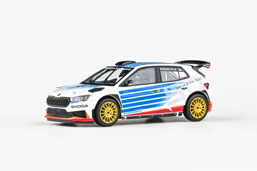 1:43 Škoda Fabia IV RS Rally2 (2022) - Škoda Motorsport Design 2025 130RS MC