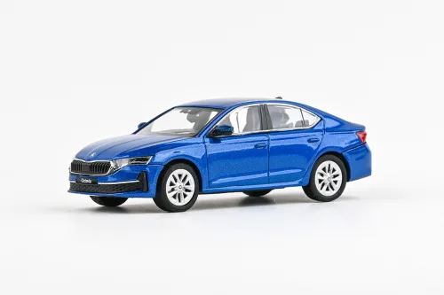 1:43 Škoda Octavia IV FL (2024) – Rennblau Metallic